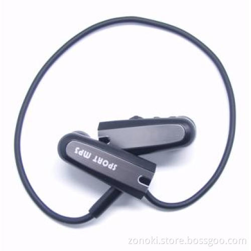 Mp3 headphone Back-hang Design MP3 Headset Sport mp3 headphone